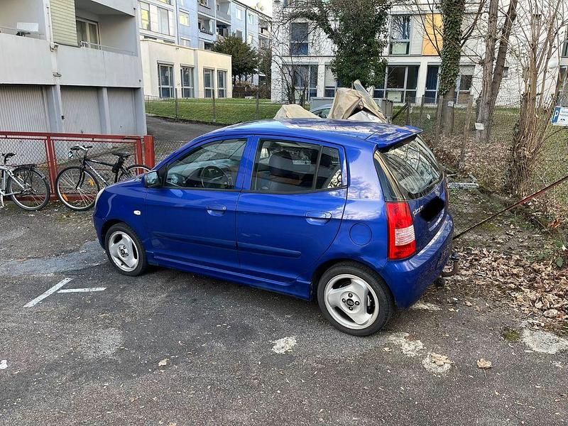 Gebraucht Kia Picanto 65 PS (47 kW) 2005 Blau Kleinwagen