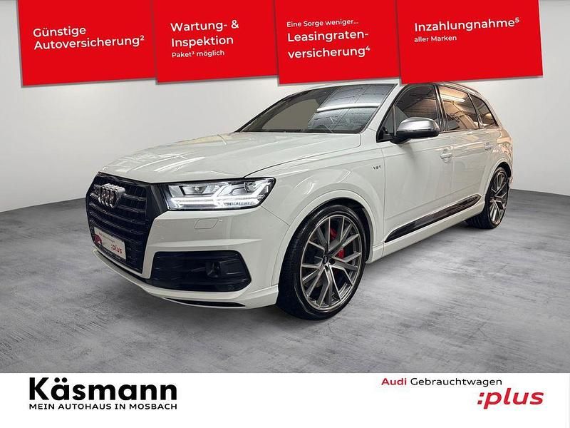 Gebraucht Audi SQ7 Advanced Plus 435 PS (319 kW) 2017 Carraraweiss SUV