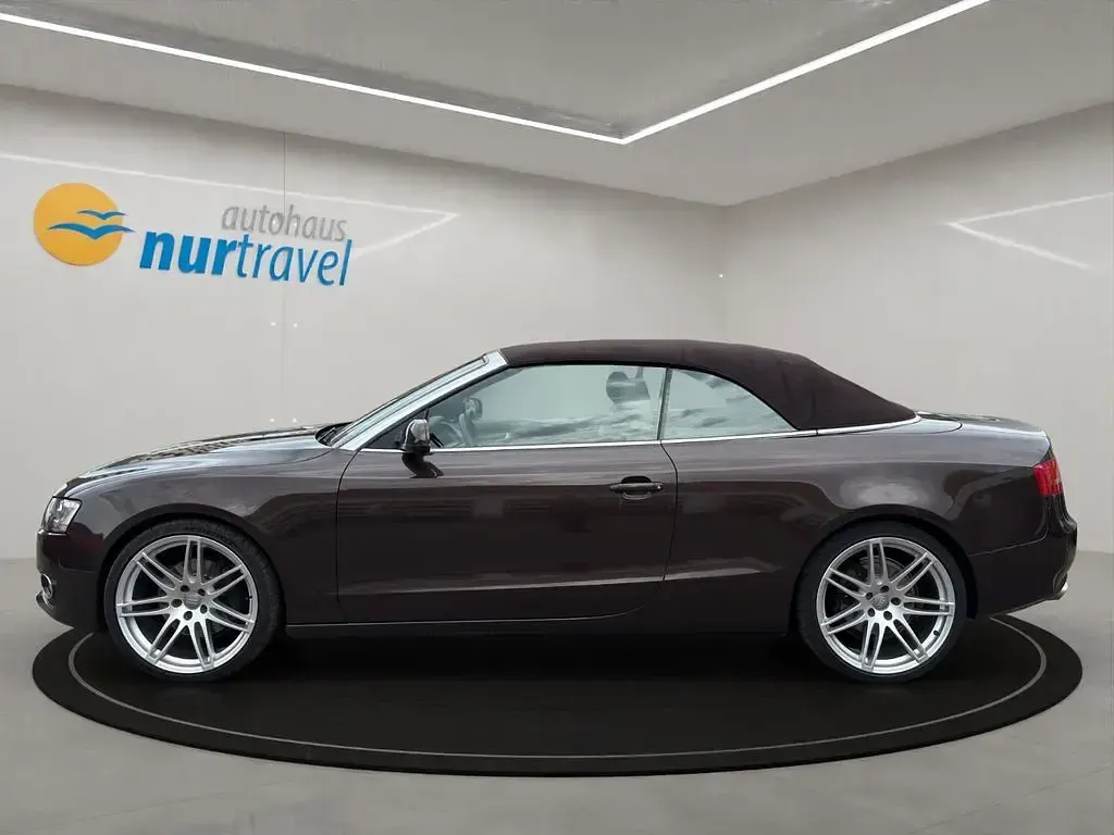 Gebraucht Audi A5 Cabriolet Sport 239 PS (175 kW) 2009 Braun Cabrio