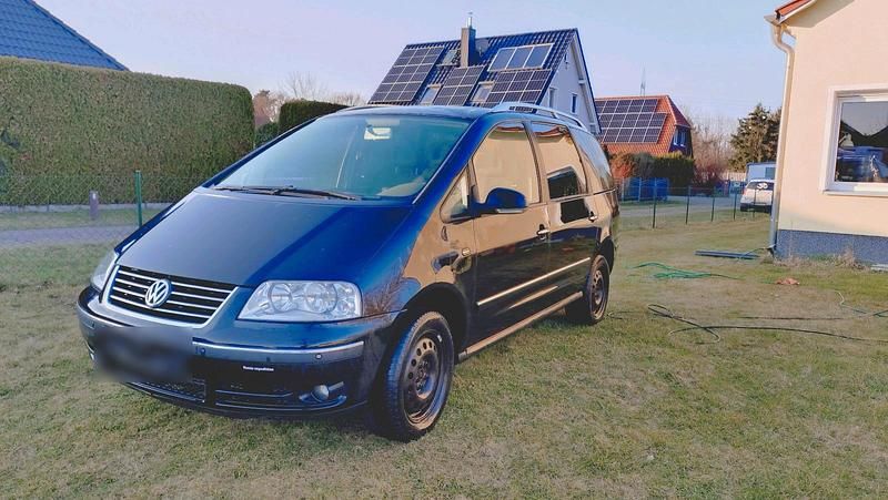 Gebraucht VW Sharan 116 PS (85 kW) 2007 Schwarz Van / Kleinbus