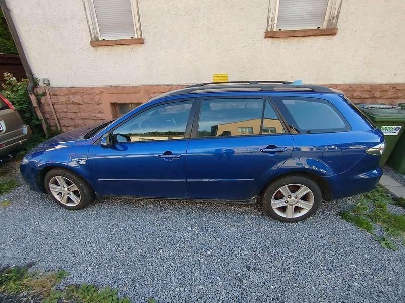 Blau Gebraucht 2006 Mazda 6 Exclusive Kombi | 999 € (Superpreis) - Bild 1/4