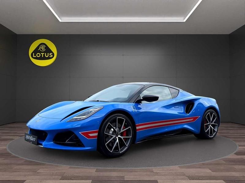 Neu Lotus Emira 364 PS (267 kW) 2025 Blau Coupé