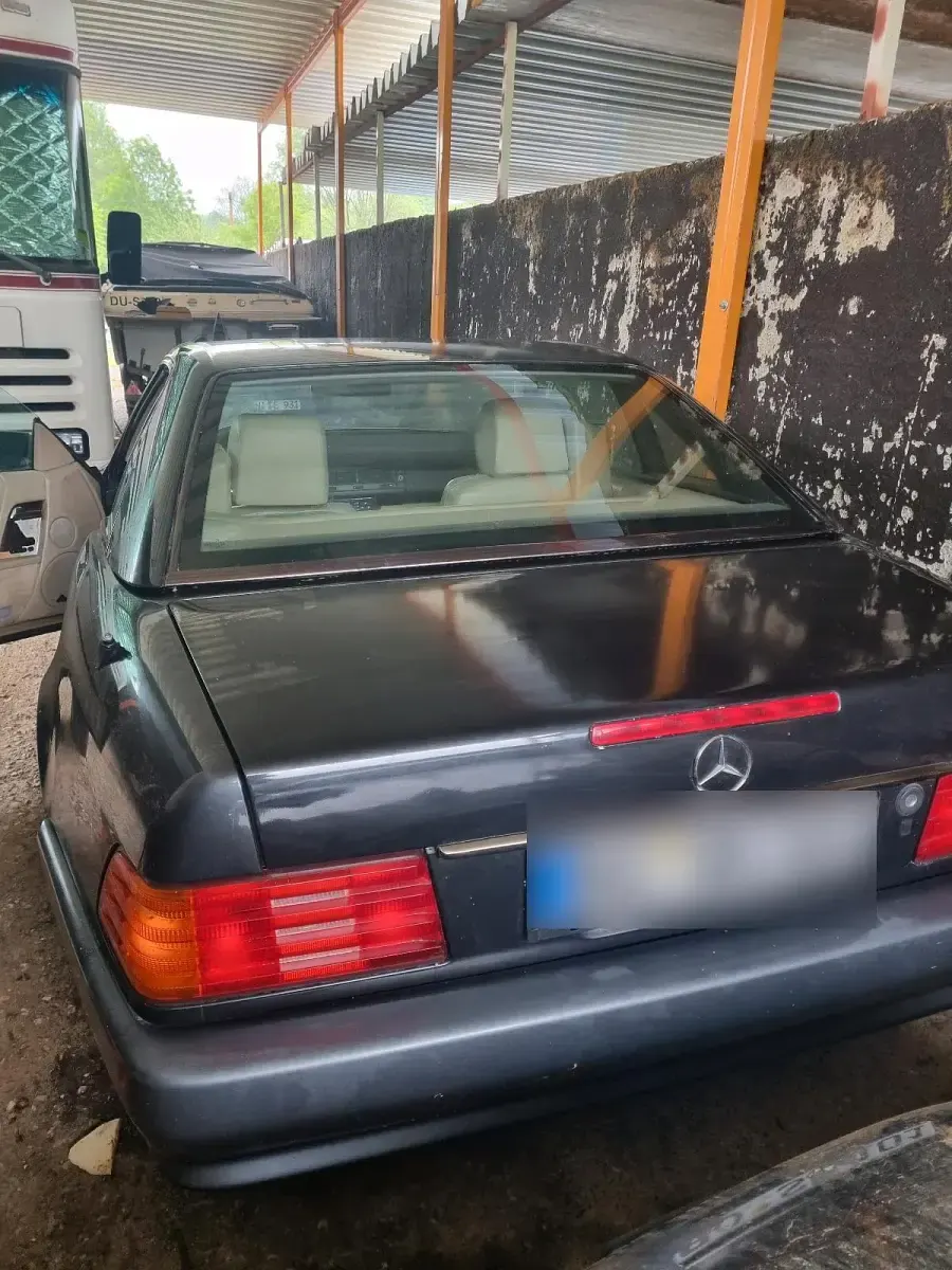 Gebraucht Mercedes SL500 320 PS (235 kW) 1992 Schwarz Cabrio