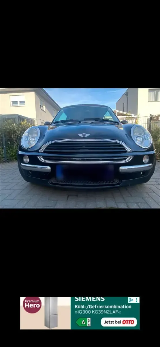 Gebraucht Mini ONE 90 PS (66 kW) 2003 Schwarz Kleinwagen