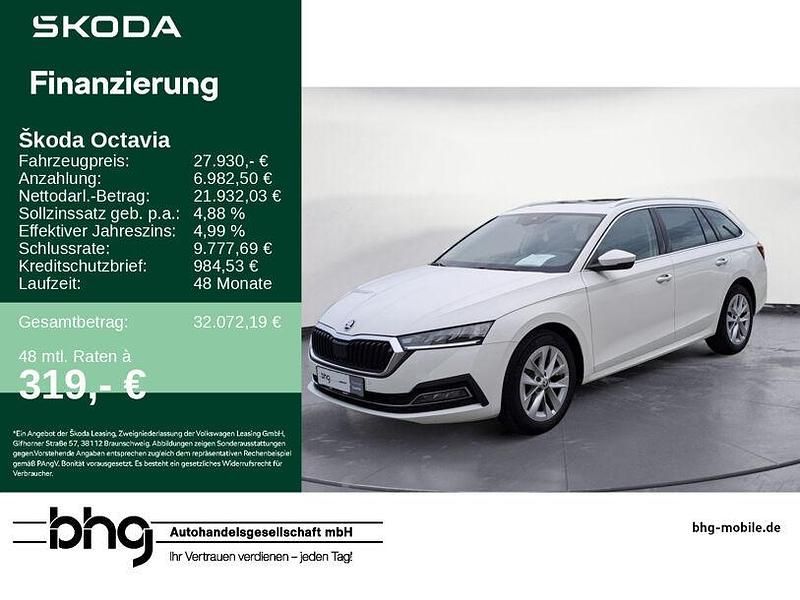 Weiß Gebraucht 2023 Skoda Octavia Style Kombi | 27.930 € (Fairer Preis) - Bild 1/4