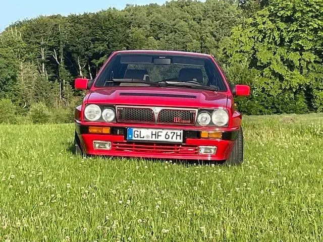 Gebraucht Lancia Delta 211 PS (155 kW) 1988 Rot Kleinwagen