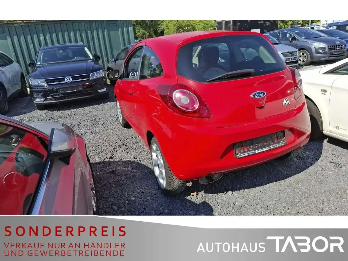 Gebraucht Ford Ka Titanium 69 PS (50 kW) 2009 Sunriserot Kleinwagen
