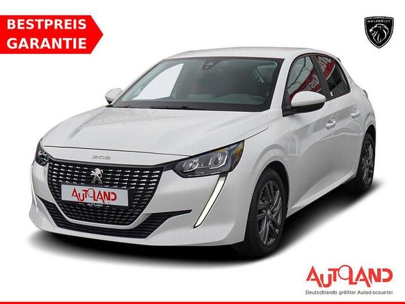 Weiß Gebraucht 2021 Peugeot 208 Active Kleinwagen | 16.490 € (Fairer Preis) - Bild 1/4