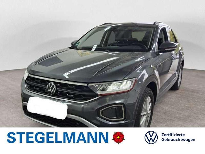 Indiumgrau metallic Gebraucht 2023 VW T-Roc Life SUV | 25.190 € (Guter Preis) - Bild 1/4