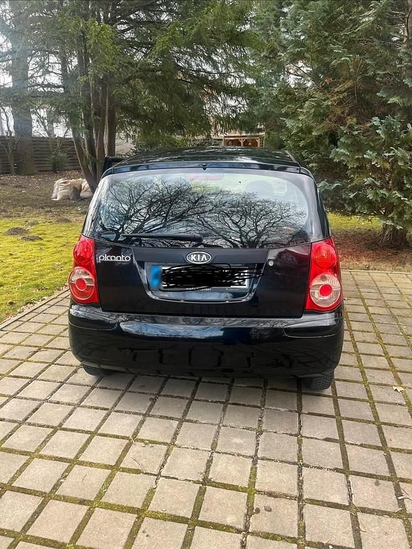 Gebraucht Kia Picanto 68 PS (50 kW) 2010 Schwarz Kleinwagen