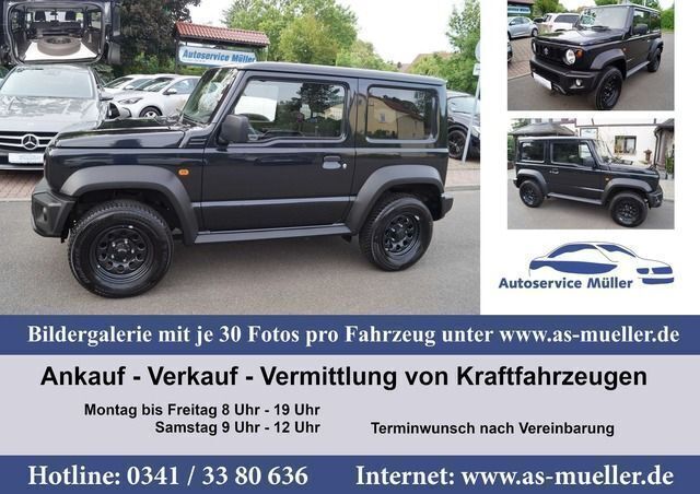 Schwarz (metallic) Gebraucht 2021 Suzuki Jimny SUV | 27.750 € (Fairer Preis) - Bild 1/4