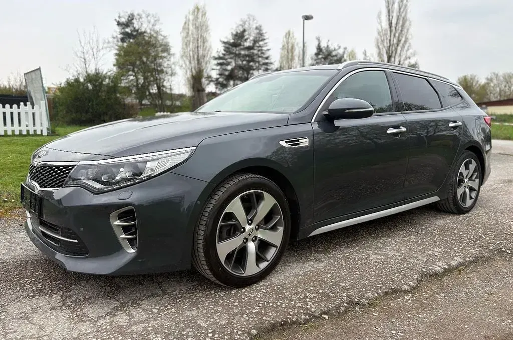 Gebraucht Kia Optima GT-Line 141 PS (103 kW) 2016 Grau Kombi