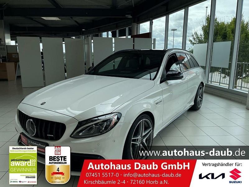 Polar weiss Gebraucht 2018 Mercedes C63 AMG AMG Kombi | 49.970 € (Guter Preis) - Bild 1/4