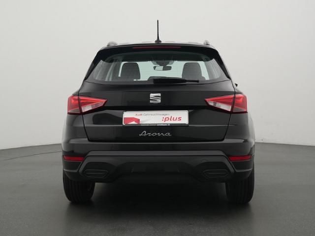 Gebraucht Seat Arona Reference 95 PS (69 kW) 2023 Schwarz / midnightblack (metallic) SUV