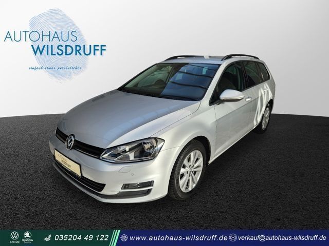 Grau Gebraucht 2014 VW Golf VII Comfortline Kombi | 13.990 € (Fairer Preis) - Bild 1/4