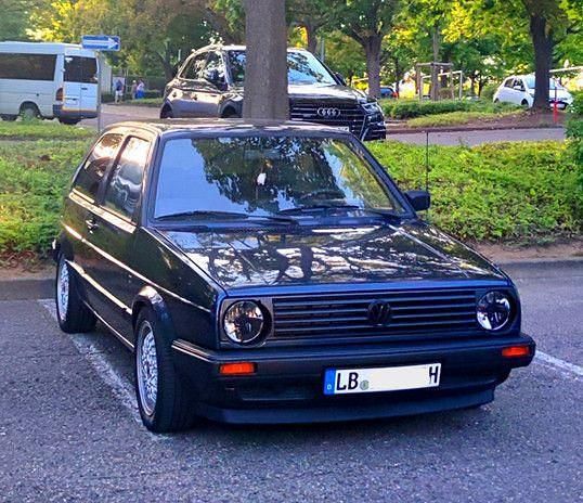 Gebraucht VW Golf II 72 PS (52 kW) 1987 Blau Kleinwagen