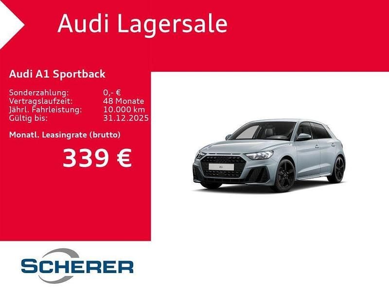 Grau Neu 2025 Audi A1 Sportback S-Line Kleinwagen | 28.580 € (Guter Preis) - Bild 1/4