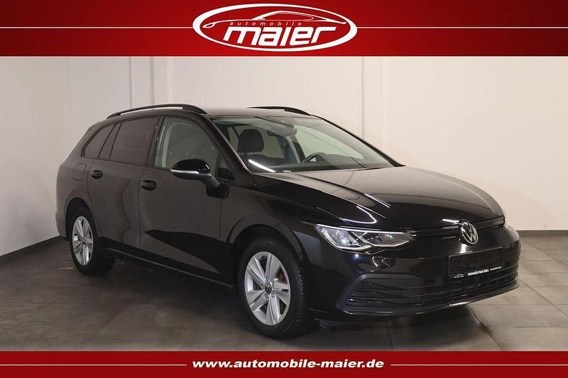 Schwarz Gebraucht 2022 VW Golf VIII Life Kombi | 18.800 € (Superpreis) - Bild 1/4