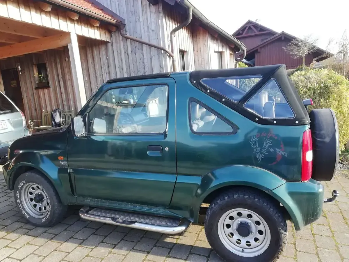 Gebraucht Suzuki Jimny 80 PS (58 kW) 2000 Grün SUV