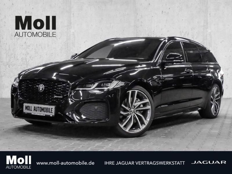 Santorini black metallic (metallic) Gebraucht 2024 Jaguar XF Limousine | 54.900 € - Bild 1/4