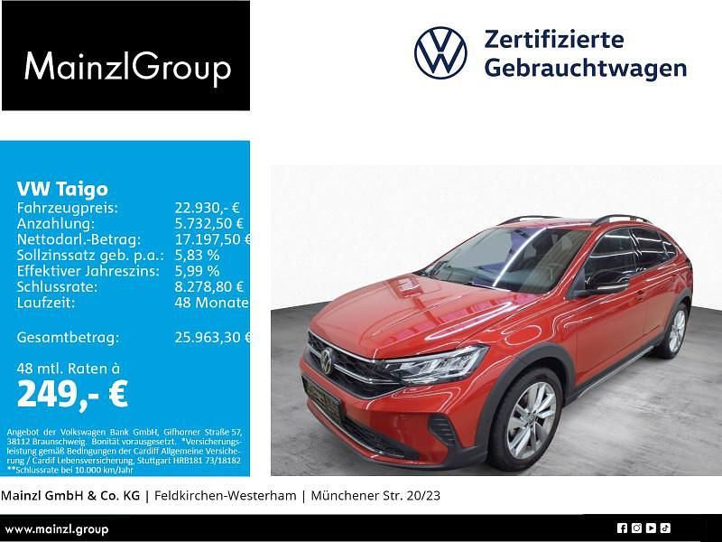 Rot Gebraucht 2025 VW Taigo Goal SUV | 22.930 € (Fairer Preis) - Bild 1/3