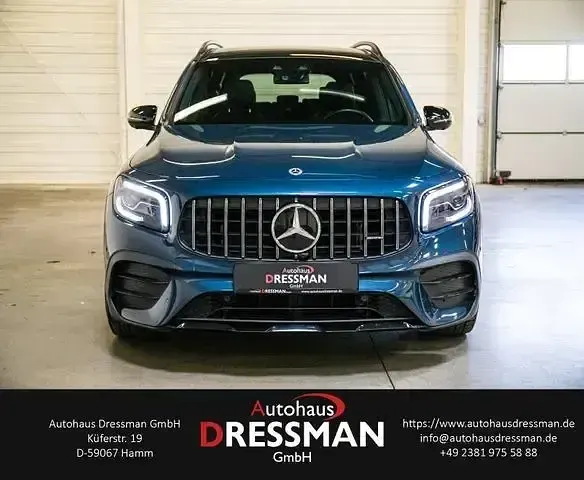 Gebraucht Mercedes GLB35 AMG 306 PS (225 kW) 2023 Denimblau  metalliclack SUV