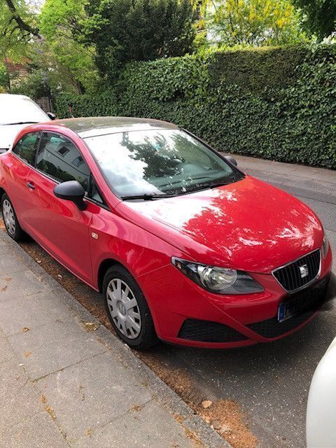 Rot Gebraucht 2009 Seat Ibiza SC Style Kleinwagen | 1.990 € (Guter Preis) - Bild 1/4
