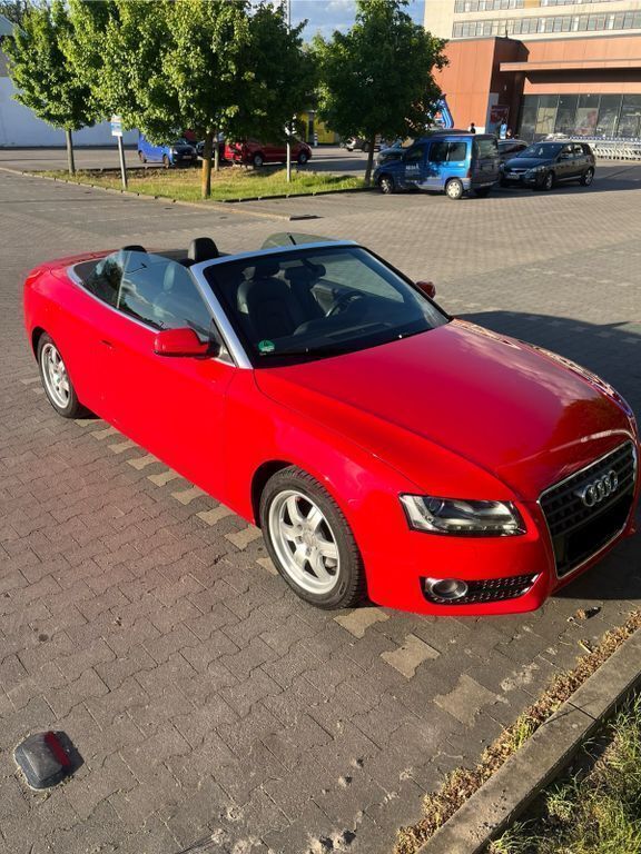Rot Gebraucht 2010 Audi A5 Cabriolet Sport Cabrio | 9.500 € (Guter Preis) - Bild 1/4