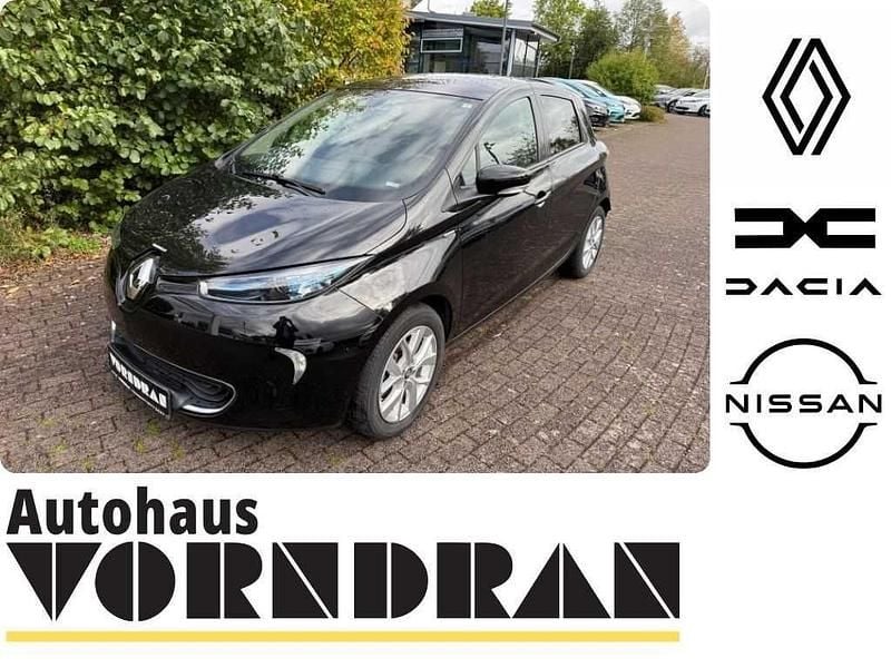 Blackpearlschwarz (metallic) Gebraucht 2018 Renault Zoe LIMITED Kleinwagen | 9.900 € (Fairer Preis) - Bild 1/4