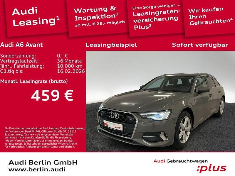 Chronosgrau metallic Gebraucht 2025 Audi A6 Advanced Plus Kombi | 46.999 € (Teuer) - Bild 1/3