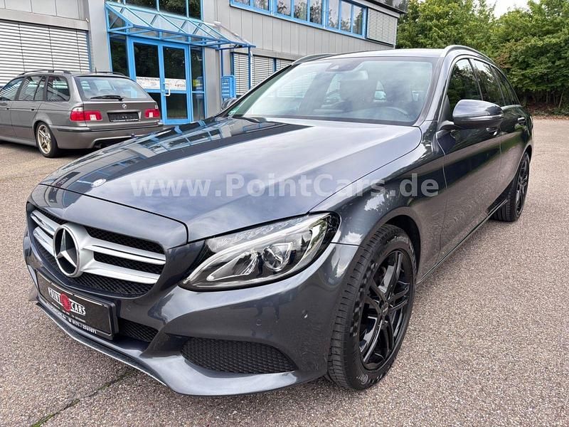 Grau Gebraucht 2015 Mercedes C220 Kombi | 14.990 € (Fairer Preis) - Bild 1/4