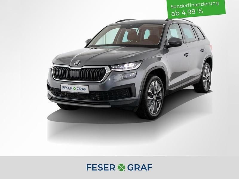 Grau Gebraucht 2022 Skoda Kodiaq Ambition SUV | 32.270 € (Guter Preis) - Bild 1/4