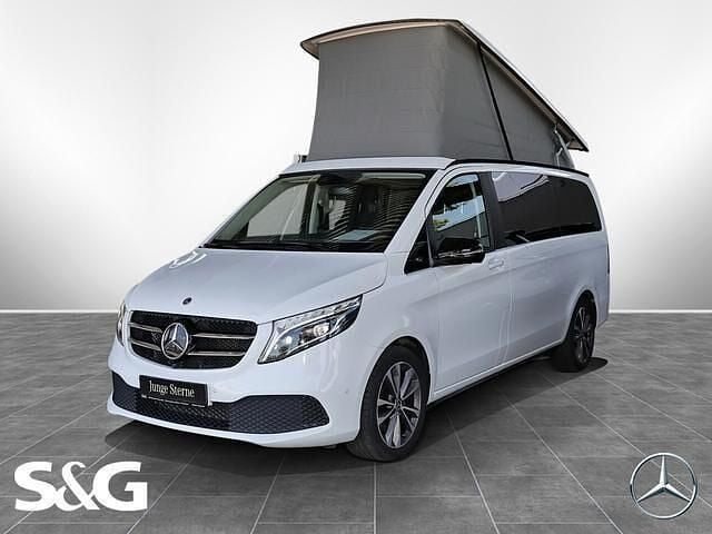 Bergkristallweiß metallic Gebraucht 2021 Mercedes V220 Marco Polo Van / Kleinbus | 54.970 € (Fairer Preis) - Bild 1/4