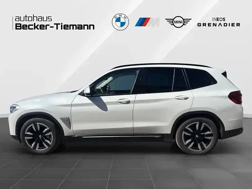 Brugt BMW iX3 Shadowline 210 kW (286 HK) 2021 Hvid SUV