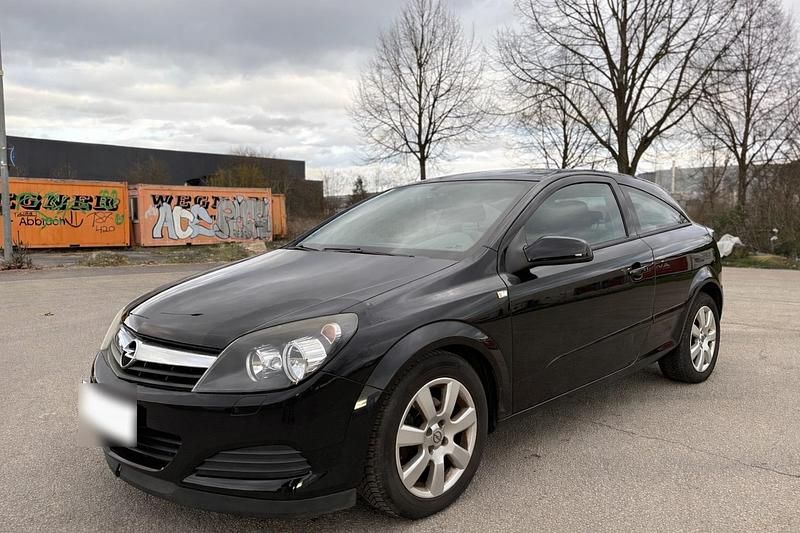 Gebraucht Opel Astra GTC 90 PS (66 kW) 2006 Schwarz Coupé