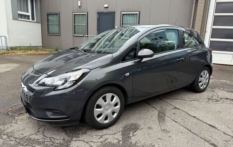 Grau Gebraucht 2015 Opel Corsa Edition Limousine | 8.500 € (Superpreis) - Bild 1/4