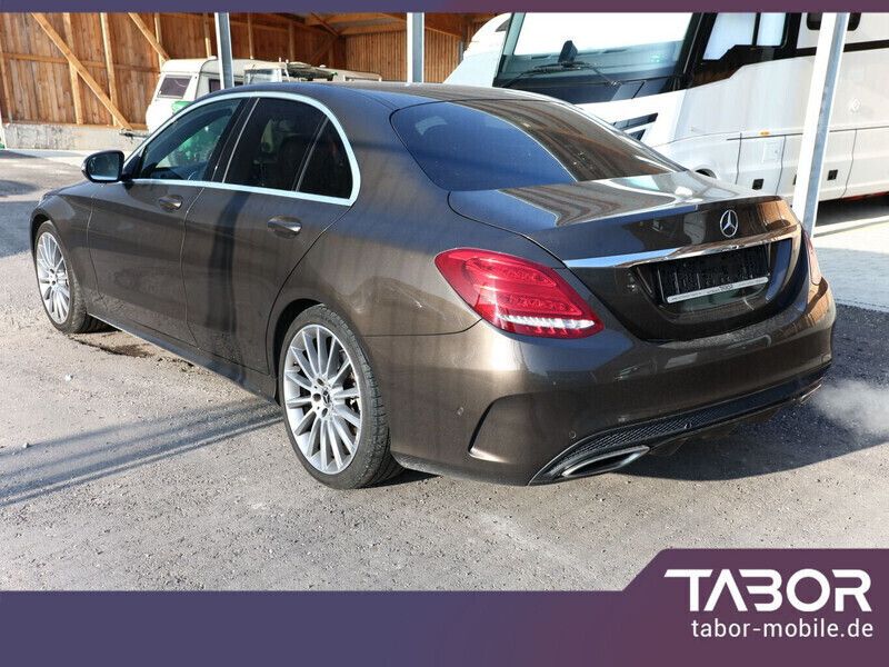 Gebraucht Mercedes C300 AMG line 245 PS (180 kW) 2017 Braun Limousine