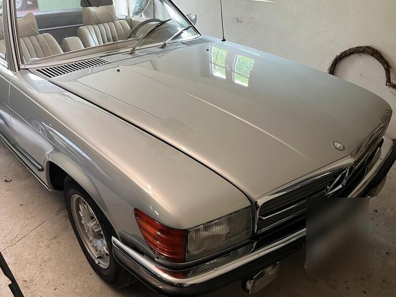 Silber Gebraucht 1972 Mercedes SL350 Cabrio | 35.000 € - Bild 1/4