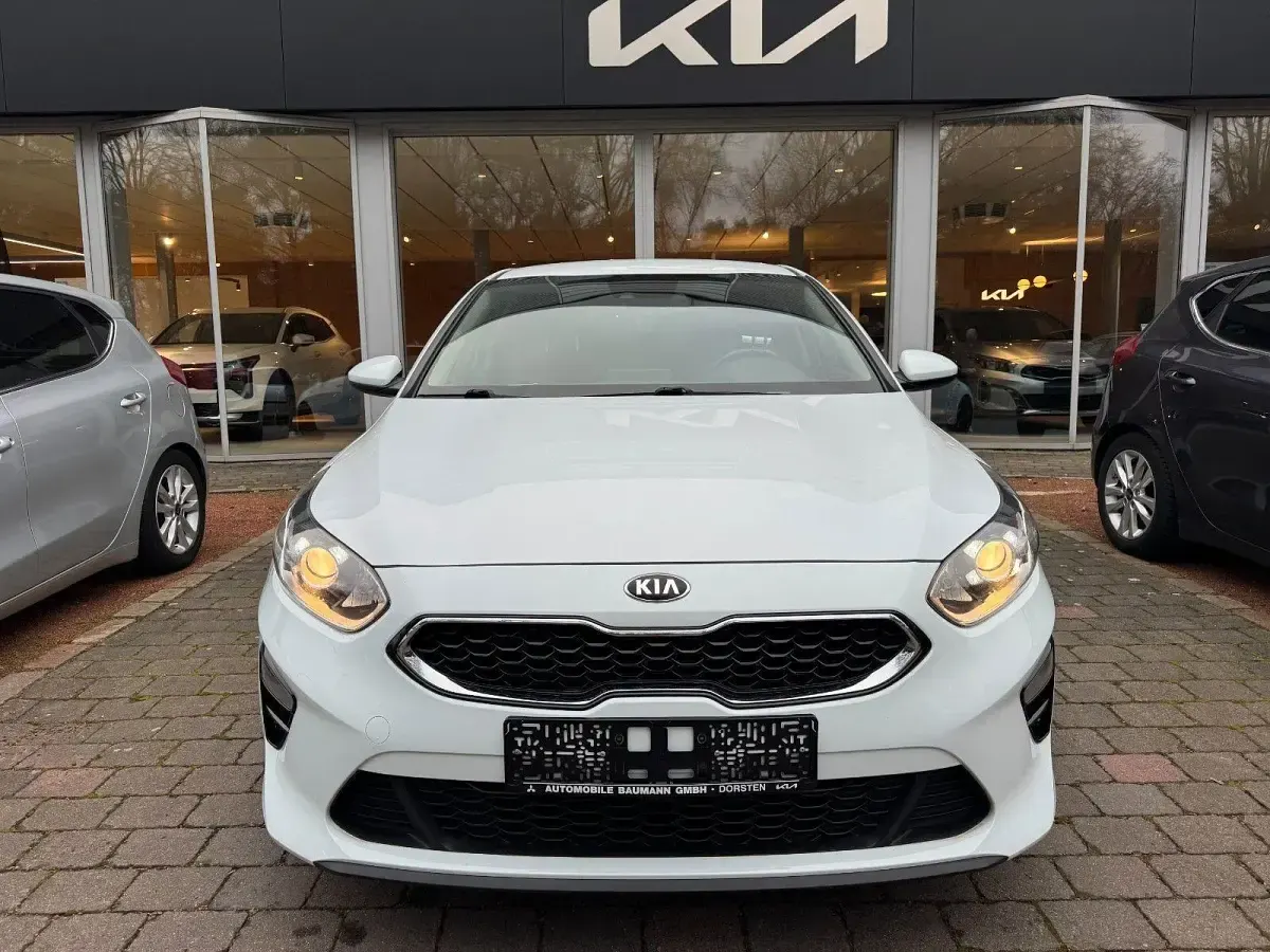 Gebraucht Kia Ceed 140 PS (102 kW) 2018 Weiß Kleinwagen