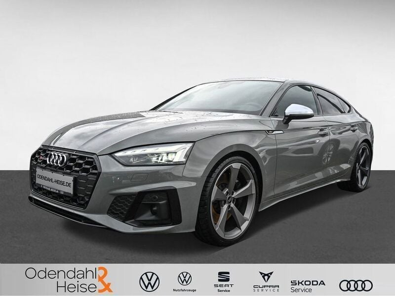 Polsterfarbe: schwarz Gebraucht 2022 Audi S5 Sportback Ambiente Kleinwagen | 49.980 € (Fairer Preis) - Bild 1/4