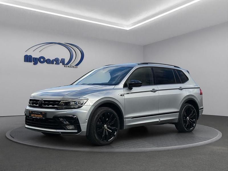 Pyrit silber Gebraucht 2021 VW Tiguan Allspace R-line SUV | 34.999 € (Fairer Preis) - Bild 1/4