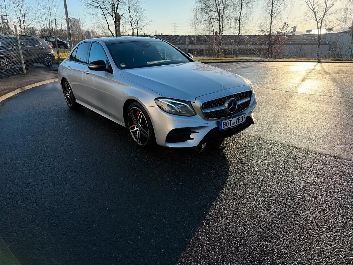 Brugt Mercedes E400 333 HK (244 kW) 2016 Sølv Sedan