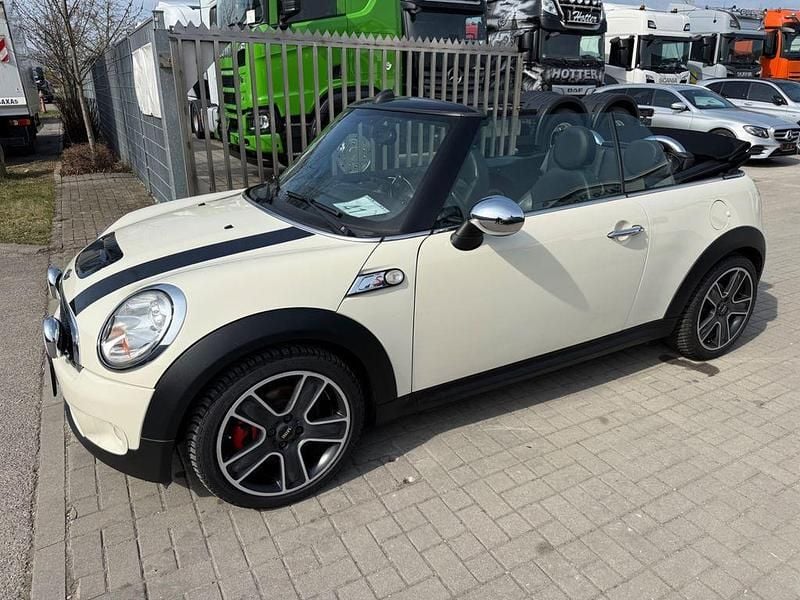 Gebraucht Mini John Cooper Works Cabriolet 174 PS (127 kW) 2010 Weiß Cabrio