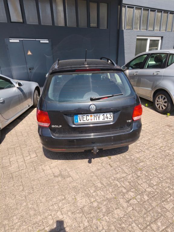 Schwarz Gebraucht 2007 VW Golf V Comfortline Kombi | 1.000 € (Superpreis) - Bild 1/4