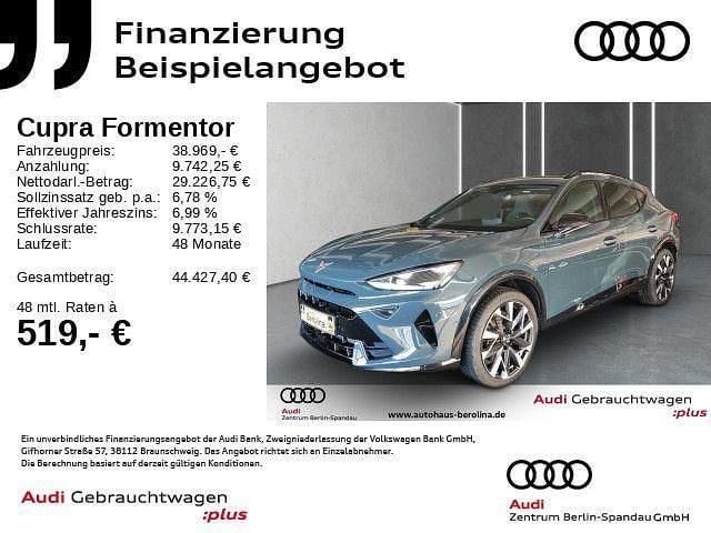 Blau Gebraucht 2024 Cupra Formentor VZ SUV | 38.969 € (Superpreis) - Bild 1/4