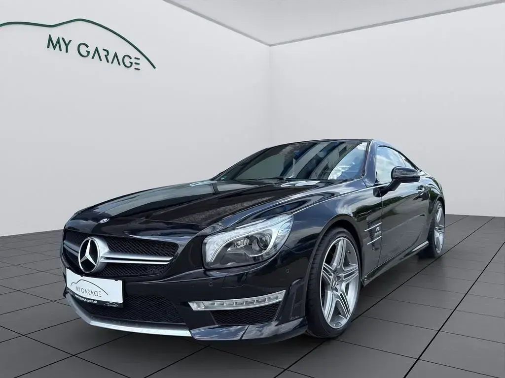 Gebraucht Mercedes SL63 AMG AMG 537 PS (394 kW) 2013 Schwarz Cabrio