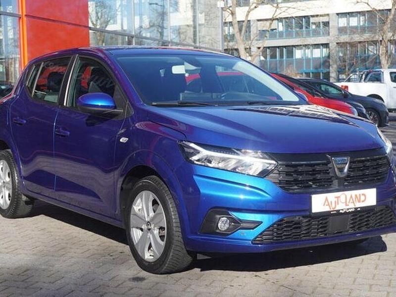 Gebraucht Dacia Sandero Comfort 91 PS (66 kW) 2021 Blau Kleinwagen