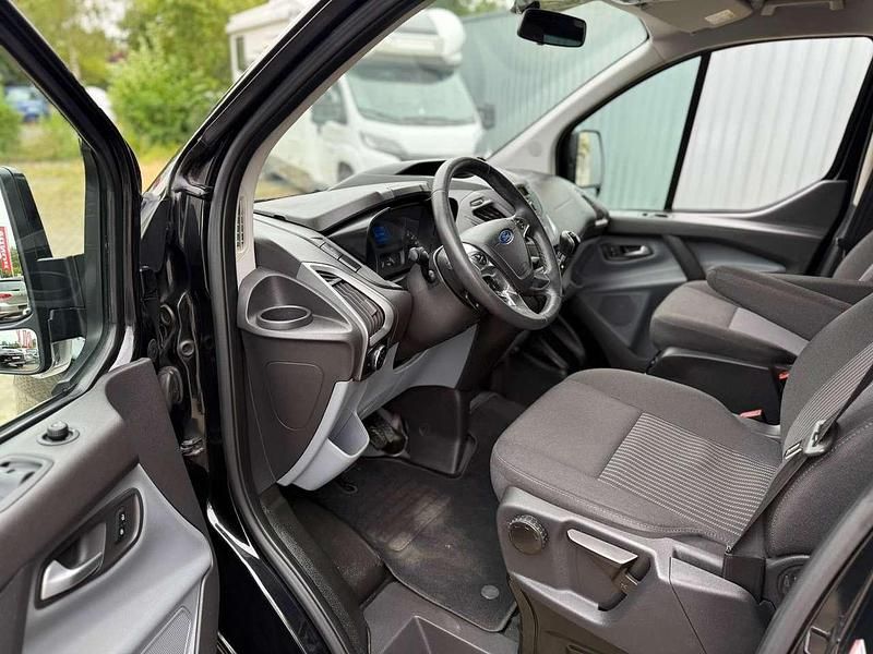 Gebraucht Ford Transit Custom Trend 125 PS (91 kW) 2015 Panther black Van / Kleinbus
