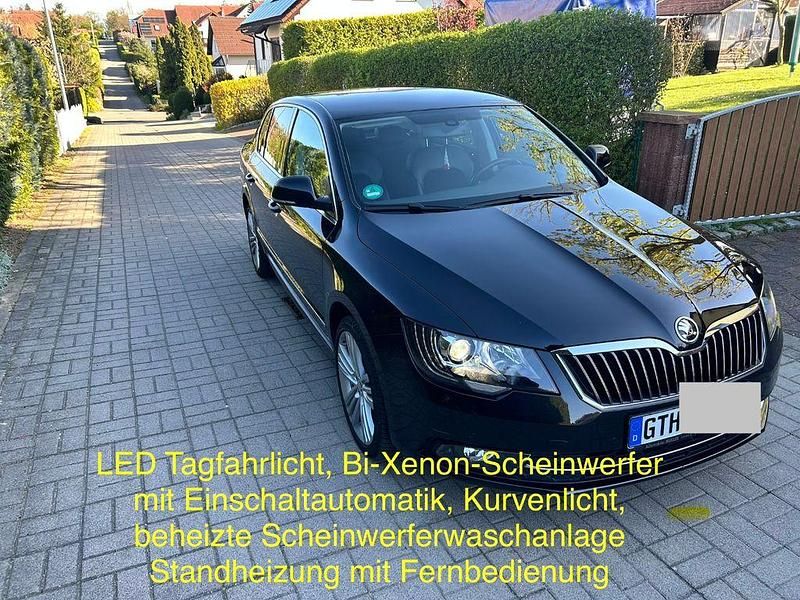Brugt Skoda Superb Elegance 160 HK (117 kW) 2014 Sort Sedan