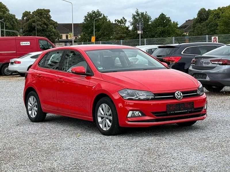 Flashrot Gebraucht 2019 VW Polo Highline Kleinwagen | 8.350 € (Superpreis) - Bild 1/4